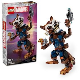 Constructor LEGO Marvel Rocket and Baby Groot 76282